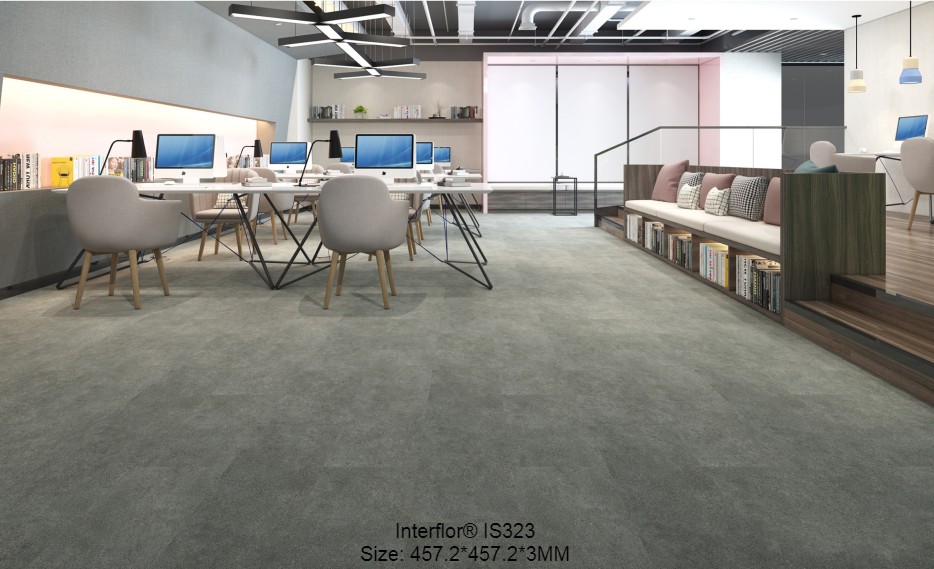 sàn vinyl bê tông Interflor 3li 
